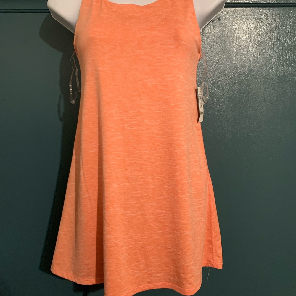 Ideology Kids Casual Dress in Orange and Pink